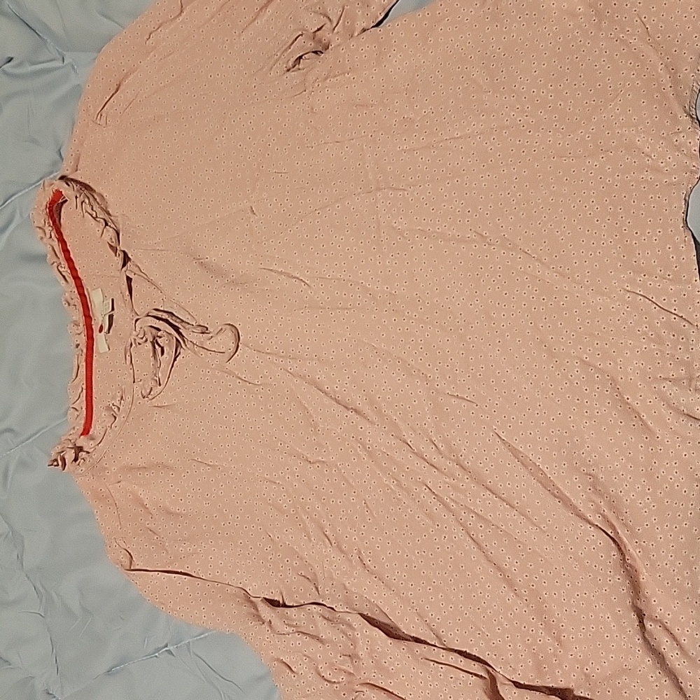 Boden size 18. pink floral print blouse